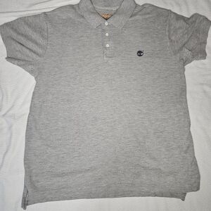 Timberland Gray Polo Shirt 2XL